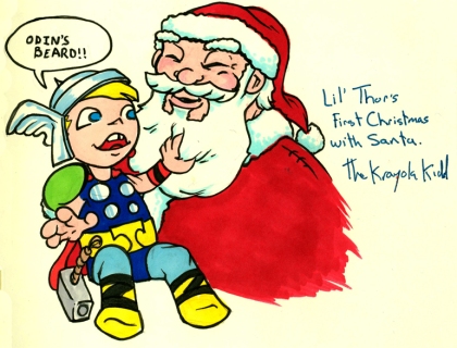 Thor's first Christmas